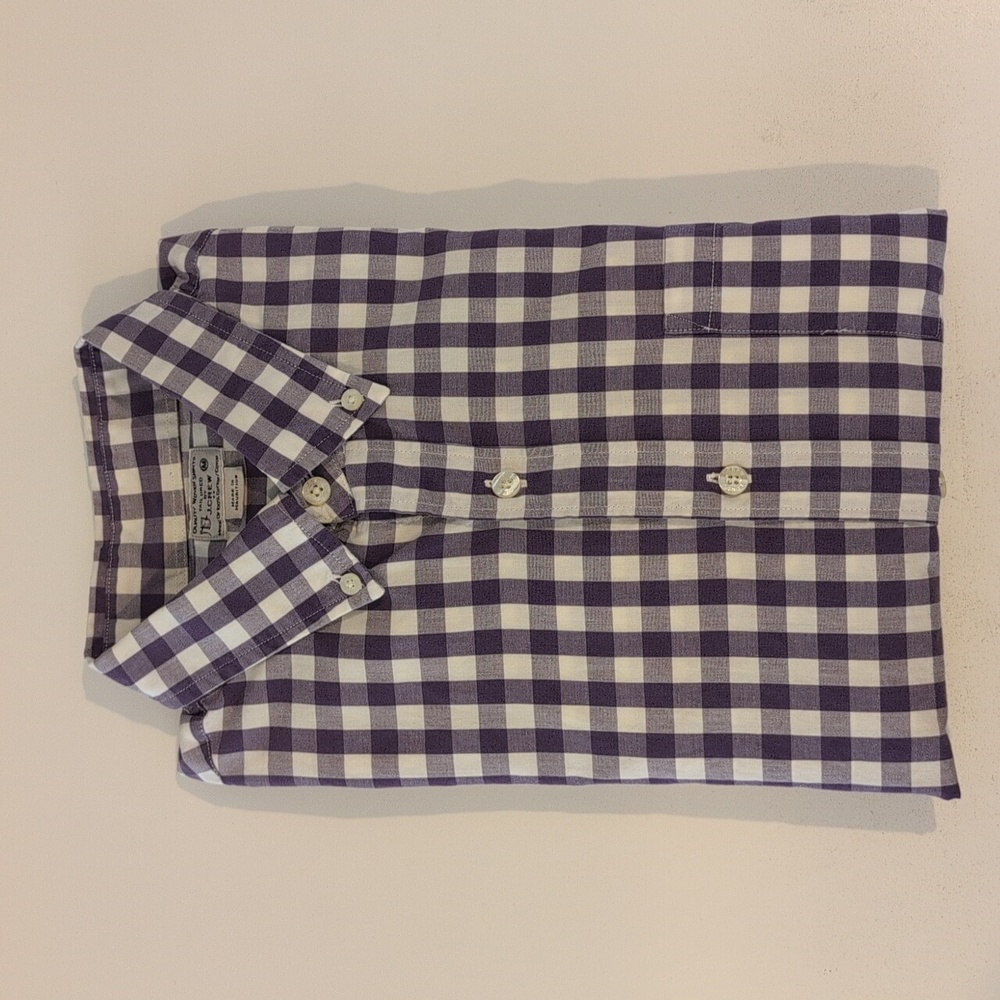 J. Crew Men's Medium Long Sleeve 100% Cotton Button Down Shirt Style #24182